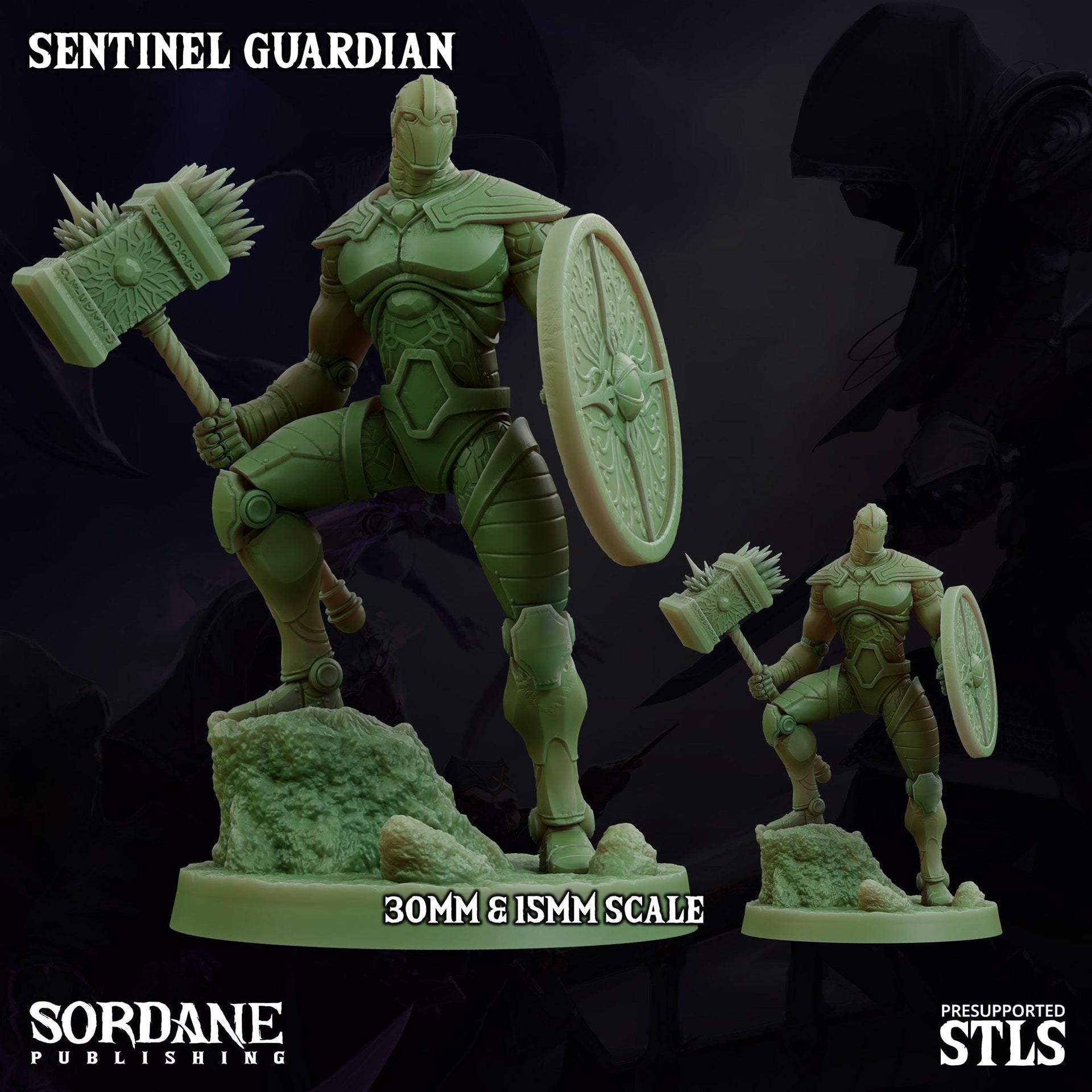 Sentinel Guardian - Sordane Publishing | 28mm and 32mm | Wargaming | DnD | Tabletop Roleplaying