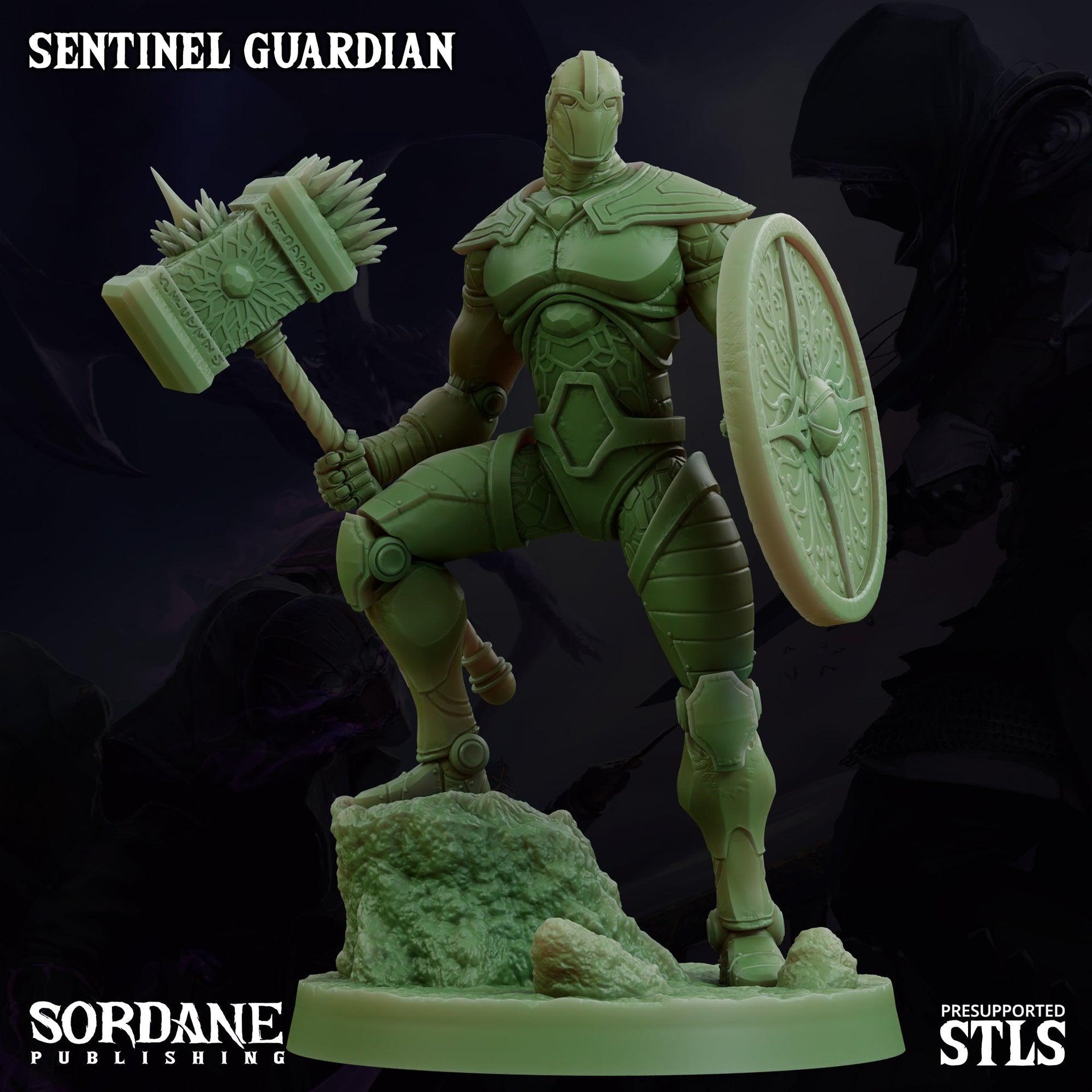 Sentinel Guardian - Sordane Publishing | 28mm and 32mm | Wargaming | DnD | Tabletop Roleplaying
