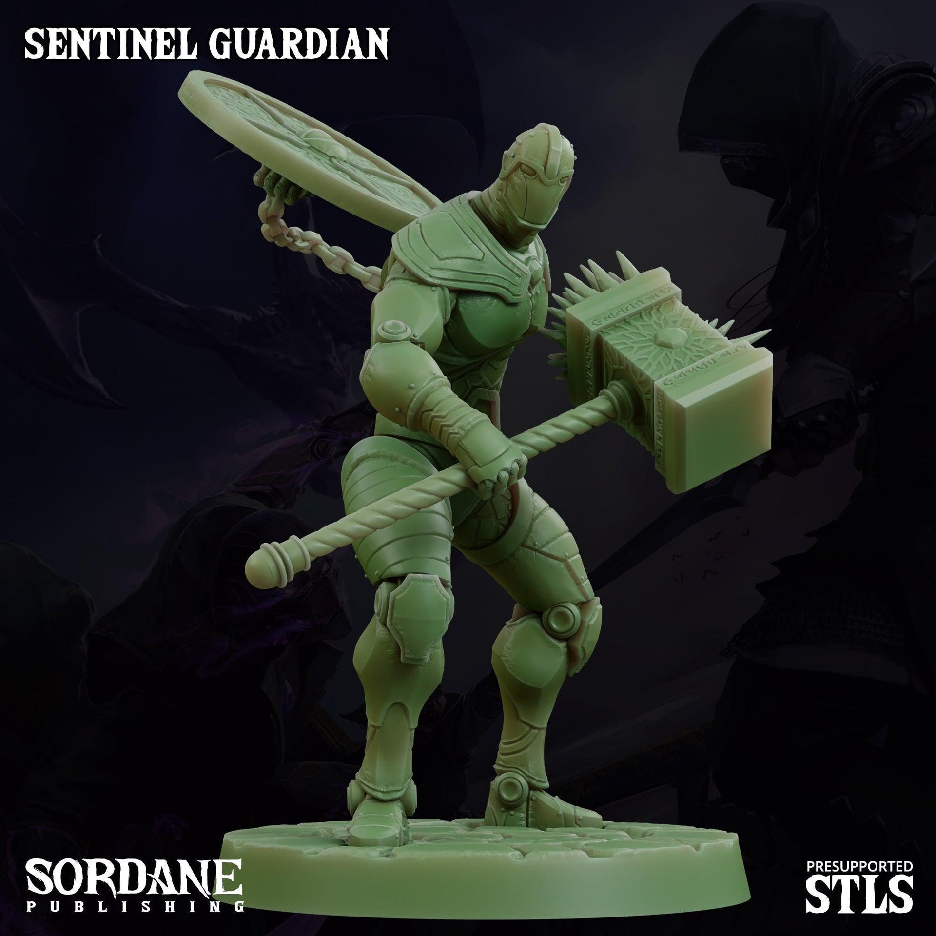Sentinel Guardian - Sordane Publishing | 28mm and 32mm | Wargaming | DnD | Tabletop Roleplaying