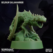 Hilfain Salamander - Sordane Publishing | 28mm and 32mm | Wargaming | DnD | Tabletop Roleplaying