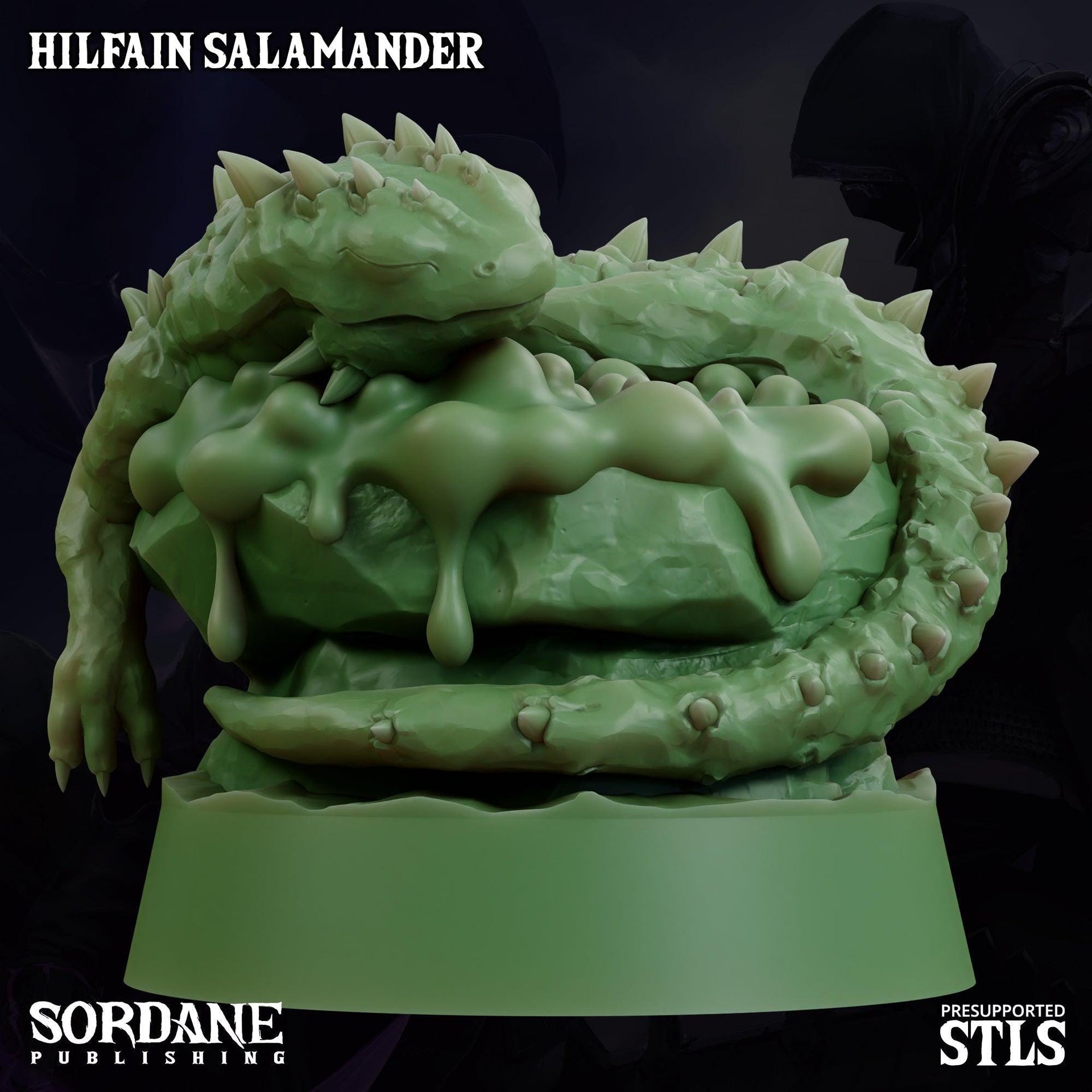 Hilfain Salamander - Sordane Publishing | 28mm and 32mm | Wargaming | DnD | Tabletop Roleplaying