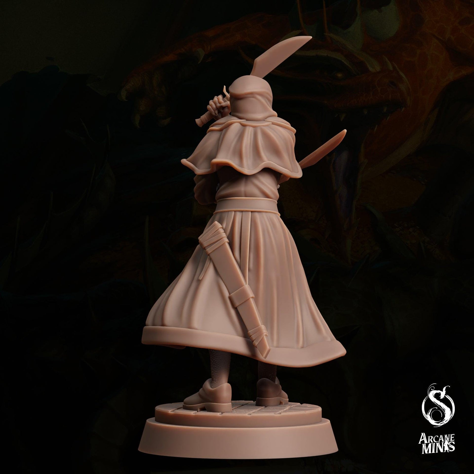 Dragon Spawn Cultist 3 - Sordane Publishin | 28mm and 32mm | Wargaming | DnD | Tabletop Roleplaying