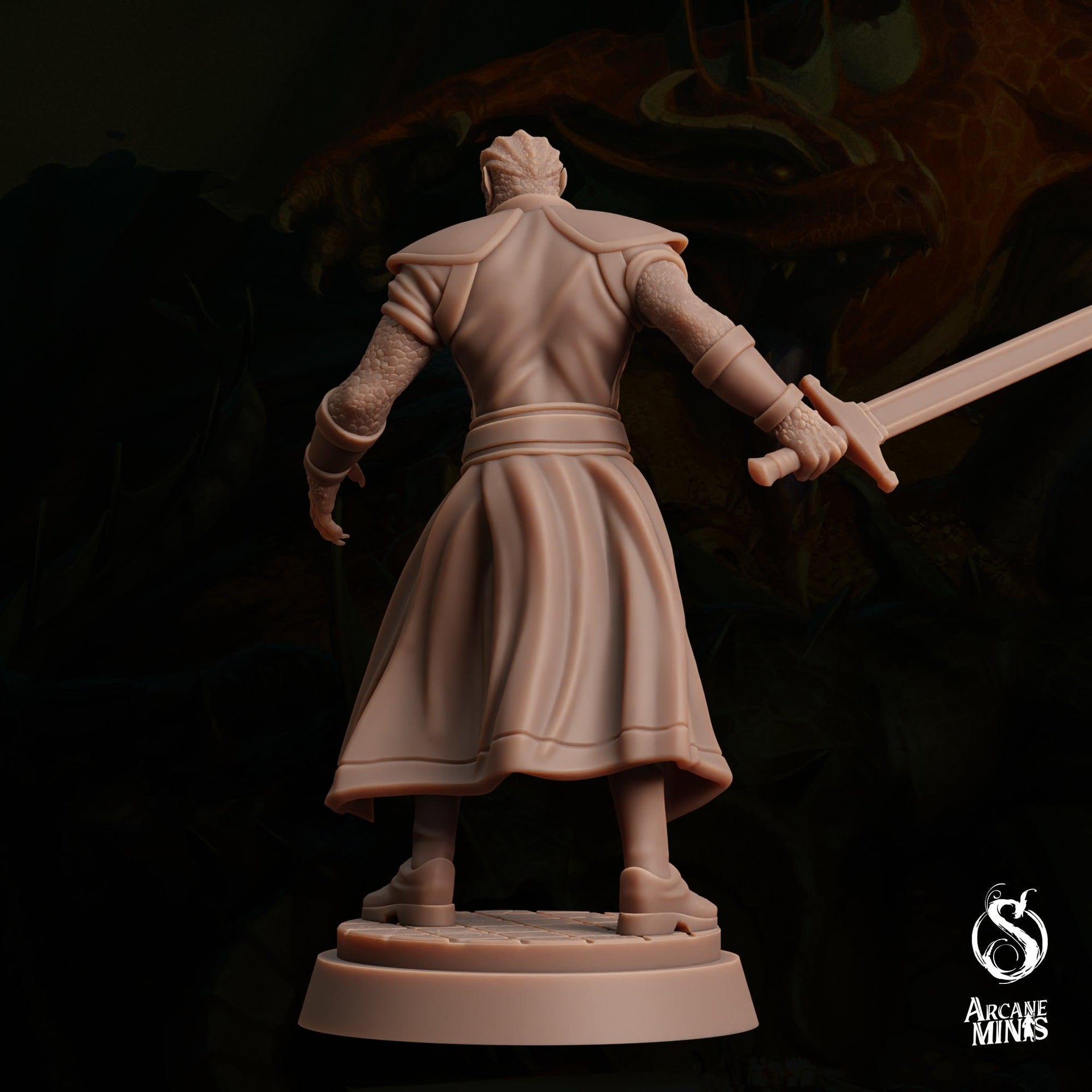 Dragon Spawn Cultist 2 - Sordane Publishing | 28mm and 32mm | Wargaming | DnD | Tabletop Roleplaying
