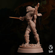 Fire Elemdar Sorcerer - Sordane Publishing | 28mm and 32mm | Wargaming | DnD | Tabletop Roleplaying