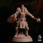 Water Elemdar Cleric - Sordane Publishing | 28mm and 32mm | Wargaming | DnD | Tabletop Roleplaying