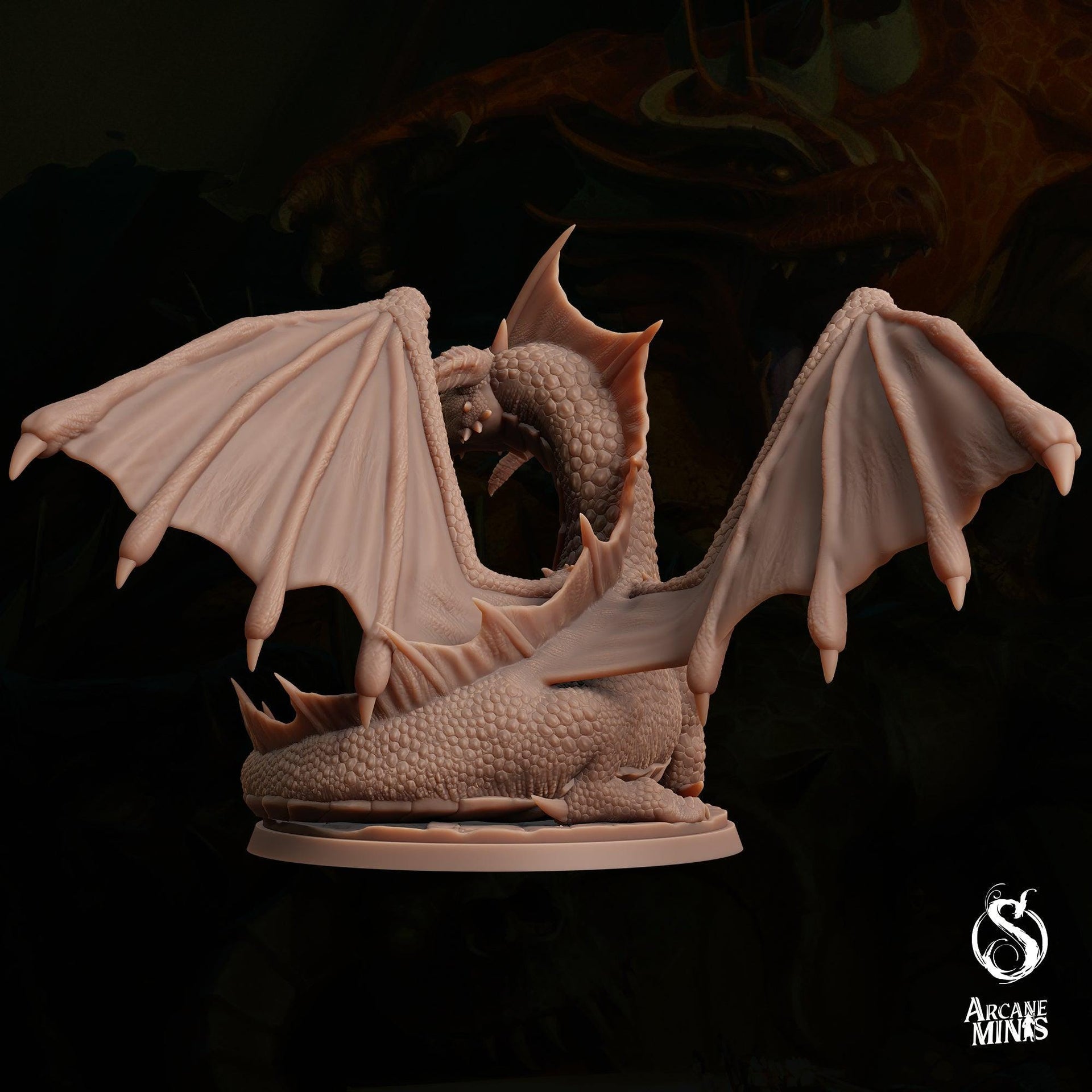 Young Black Dragon - Sordane Publishing | 28mm and 32mm | Wargaming | DnD | Tabletop Roleplaying