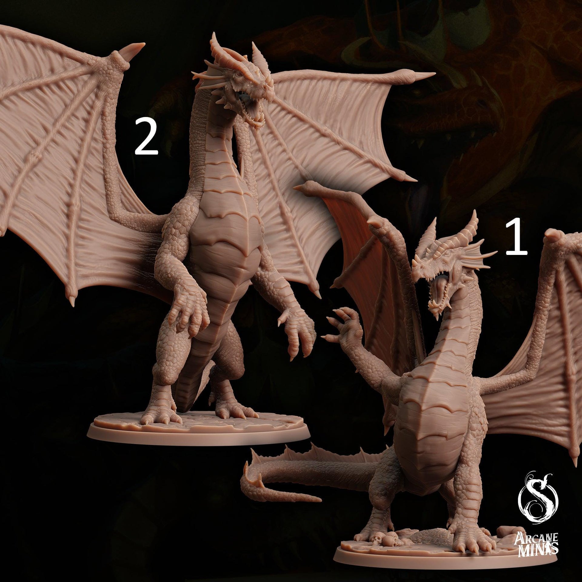 Young Red Dragon - Sordane Publishing | 28mm and 32mm | Wargaming | DnD | Tabletop Roleplaying