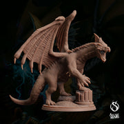 Young White Dragon - Sordane Publishing | 28mm and 32mm | Wargaming | DnD | Tabletop Roleplaying