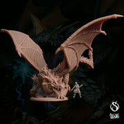 Adult Blue Dragon - Sordane Publishing | 28mm and 32mm | Wargaming | DnD | Tabletop Roleplaying