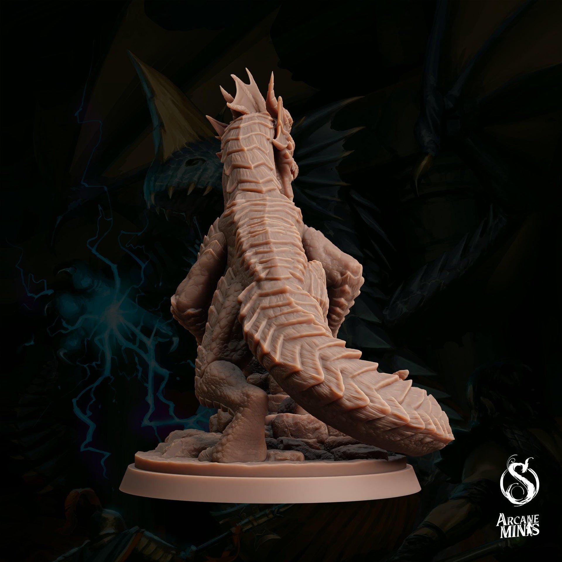 Drakkounds. Blake, Blue, Green, Red, and White Drakes - Sordane Publishing | 28mm and 32mm | Wargaming | DnD | Tabletop Roleplaying