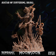 Avatar of Suffering, Bhaal - Sordane Publishing | 28mm and 32mm | Wargaming | DnD | Tabletop Roleplaying