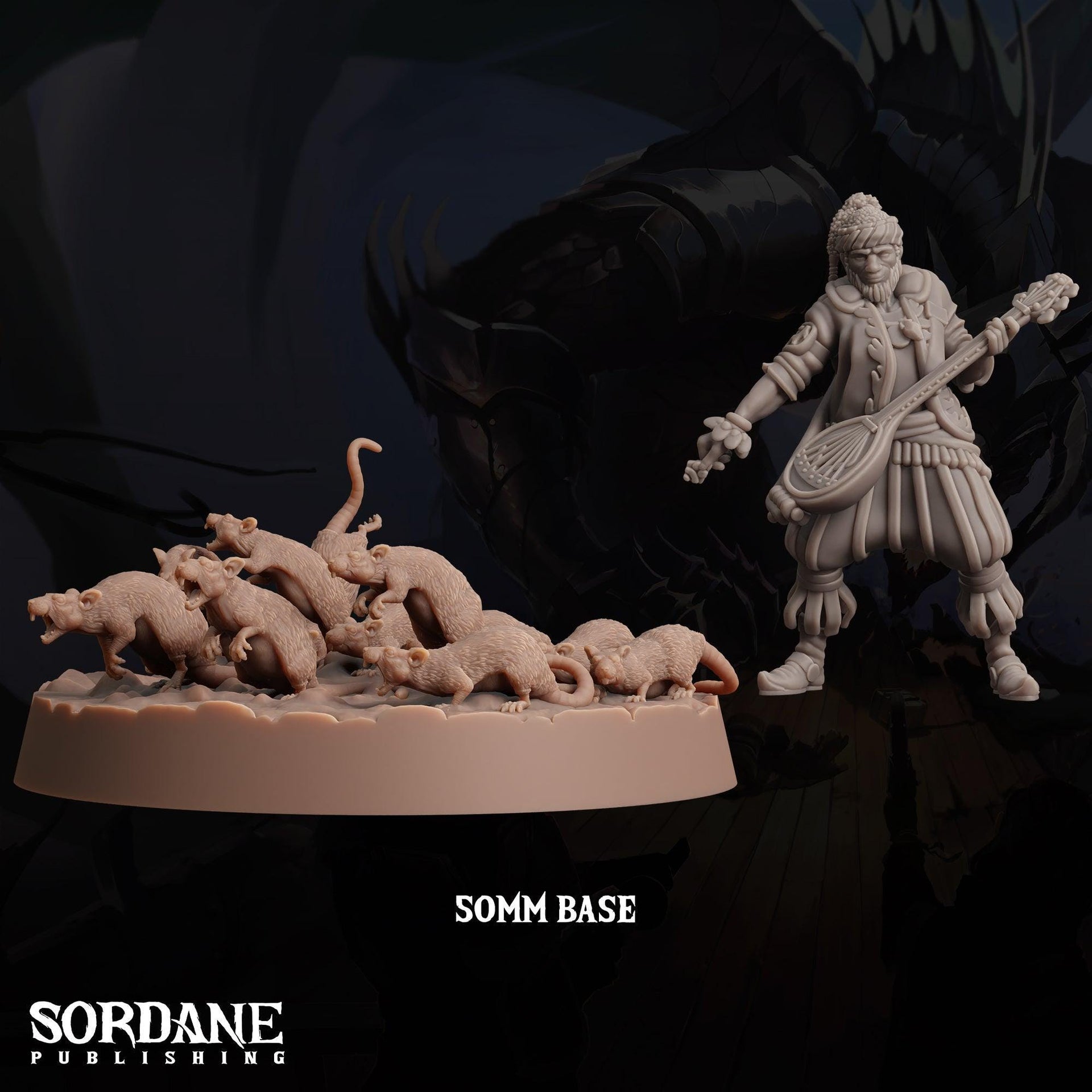 Rat Swarms - Sordane Publishing | 28mm and 32mm | Wargaming | DnD | Tabletop Roleplaying