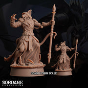 Wererat Overseer - Sordane Publishing | 28mm and 32mm | Wargaming | DnD | Tabletop Roleplaying