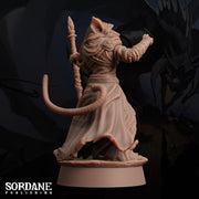Wererat Overseer - Sordane Publishing | 28mm and 32mm | Wargaming | DnD | Tabletop Roleplaying