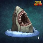 Sharks - Print Your Monsters | 28mm and 32mm | Wargaming | DnD | Tabletop Roleplaying