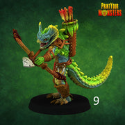 Lizardmen Army Pack - Print Your Monsters | 28mm and 32mm | Wargaming | DnD | Tabletop Roleplaying