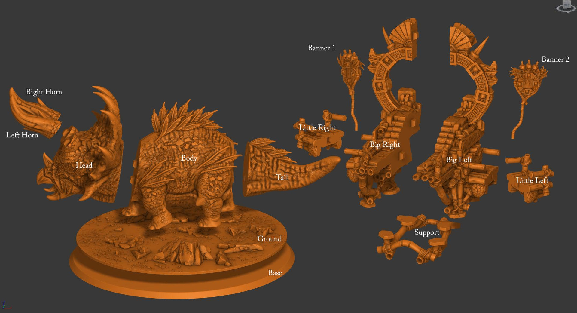 Lizardmen Army Pack - Print Your Monsters | 28mm and 32mm | Wargaming | DnD | Tabletop Roleplaying