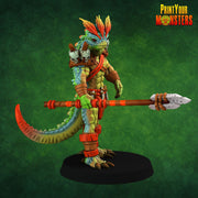 Lizardmen Army Pack - Print Your Monsters | 28mm and 32mm | Wargaming | DnD | Tabletop Roleplaying
