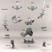 Death Knight - Print Your Monsters | 28mm and 32mm | Wargaming | DnD | Tabletop Roleplaying