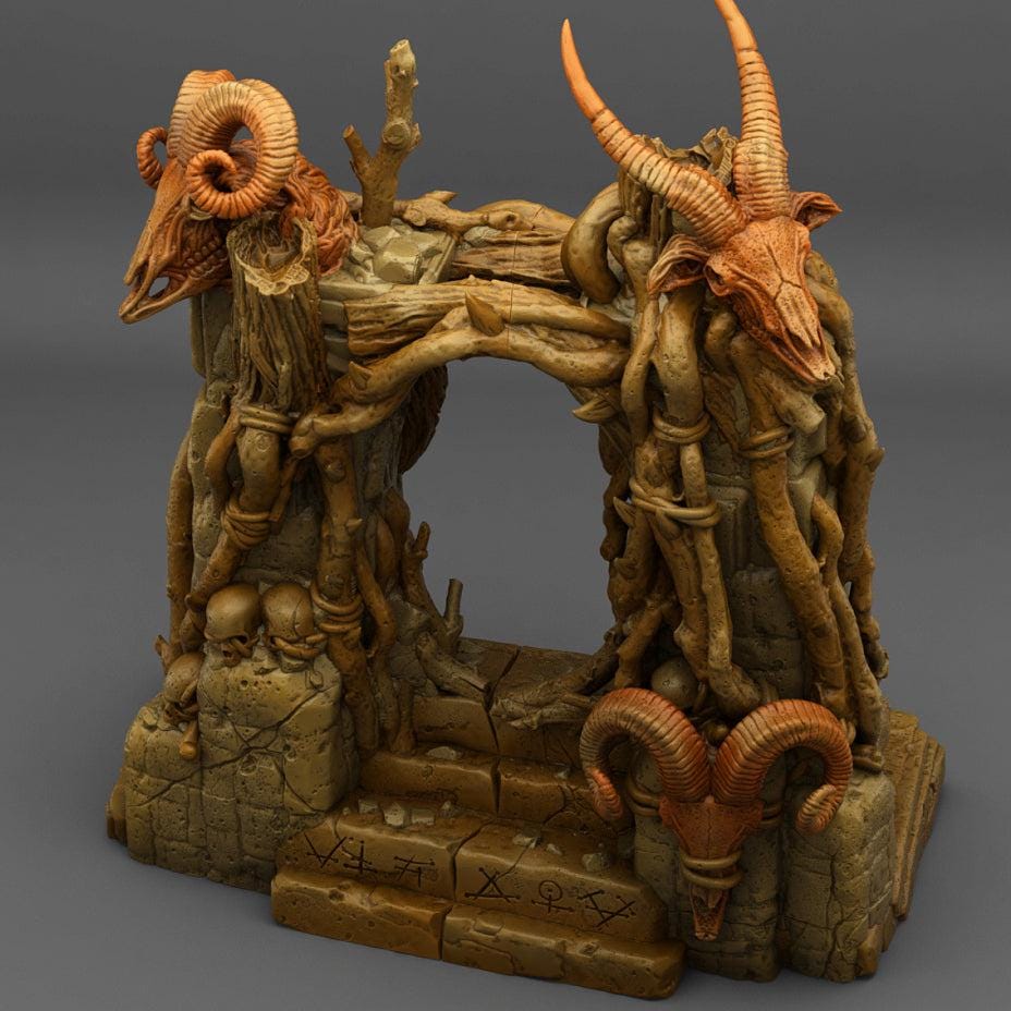 Witch Portal - Print Your Monsters, Fantastic Portals | 28mm and 32mm | Wargaming | DnD | Tabletop Roleplaying