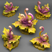 Carnivorous Tentacle Plants - Fantastic Plants and Rocks | 28mm and 32mm | Wargaming | DnD | Tabletop Roleplaying