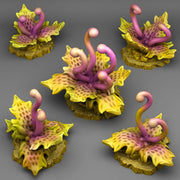 Carnivorous Tentacle Plants - Fantastic Plants and Rocks | 28mm and 32mm | Wargaming | DnD | Tabletop Roleplaying