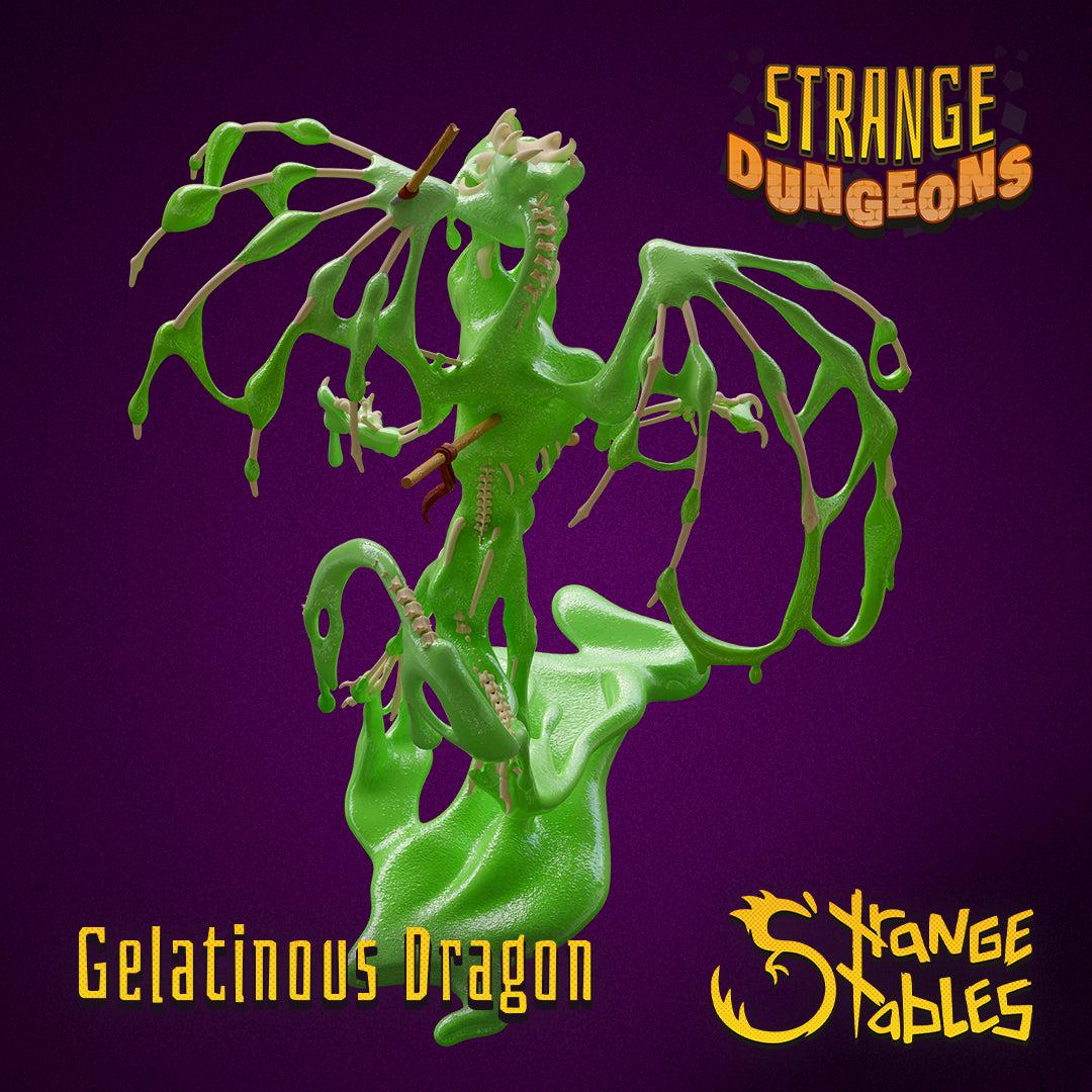 Gelationous Dragon - Strange Stables | 28mm and 32mm | Wargaming | DnD | Tabletop Roleplaying