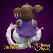 Cow Djinni. Milk Elemental - Strange Stables | 28mm and 32mm | Wargaming | DnD | Tabletop Roleplaying