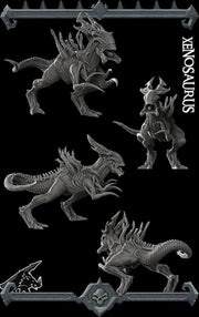 Xenosaurus - Rocket Pig Games | 28mm and 32mm | Wargaming | DnD | Tabletop Roleplaying