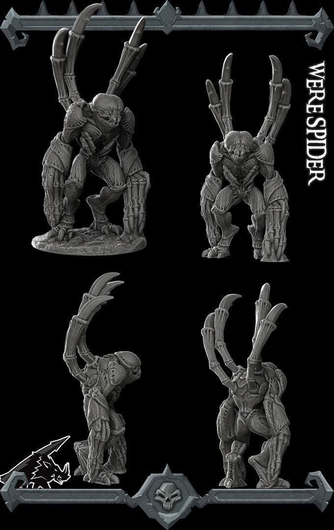 WereSpider - Rocket Pig Games | 28mm and 32mm | Wargaming | DnD | Tabletop Roleplaying