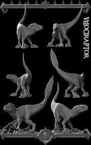Velociraptor - Rocket Pig Games | 28mm and 32mm | Wargaming | DnD | Tabletop Roleplaying
