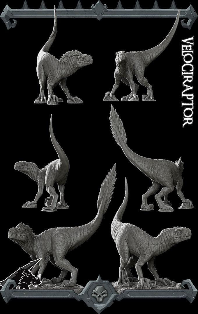 Velociraptor - Rocket Pig Games | 28mm and 32mm | Wargaming | DnD | Tabletop Roleplaying