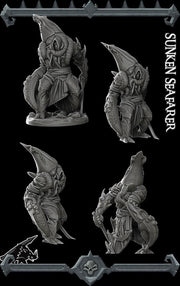 Sunken Seafarer - Rocket Pig Games | 28mm and 32mm | Wargaming | DnD | Tabletop Roleplaying