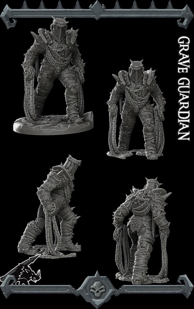 Grave Guardian, Undead Giant - Rocket Pig Games | 28mm and 32mm | Wargaming | DnD | Tabletop Roleplaying