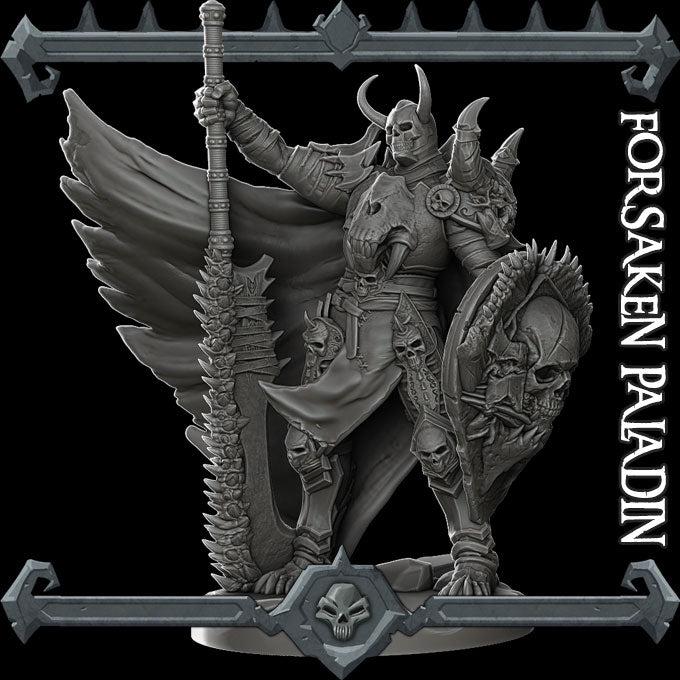 Forsaken Paladin - Rocket Pig Games | 28mm and 32mm | Wargaming | DnD | Tabletop Roleplaying