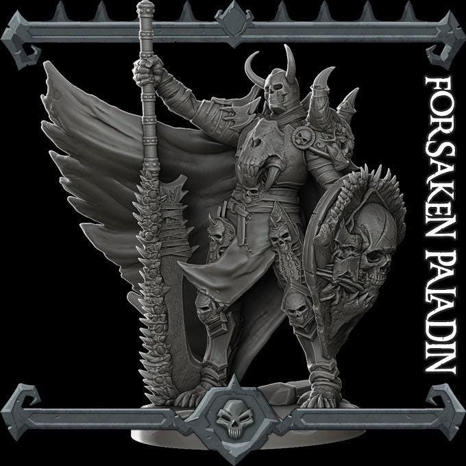 Forsaken Paladin - Rocket Pig Games | 28mm and 32mm | Wargaming | DnD | Tabletop Roleplaying