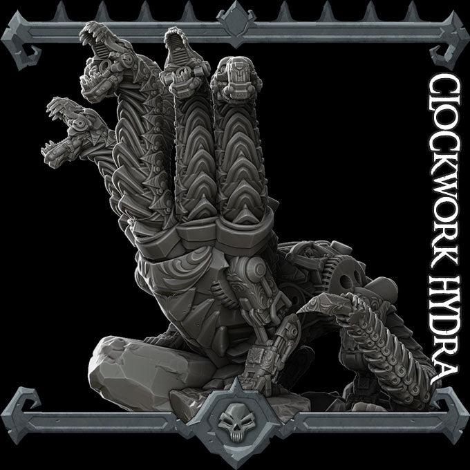 Clockwork Hydra - Rocket Pig Games | 28mm and 32mm | Wargaming | DnD | Tabletop Roleplaying