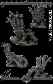 Clockwork Hydra - Rocket Pig Games | 28mm and 32mm | Wargaming | DnD | Tabletop Roleplaying
