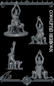 Corrupted Highborn - Rocket Pig Games | 28mm and 32mm | Wargaming | DnD | Tabletop Roleplaying