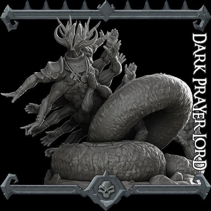 Dark Prayer Lord - Rocket Pig Games | 28mm and 32mm | Wargaming | DnD | Tabletop Roleplaying
