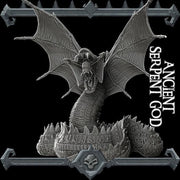 Ancient Serpent God - Rocket Pig Games | 28mm and 32mm | Wargaming | DnD | Tabletop Roleplaying