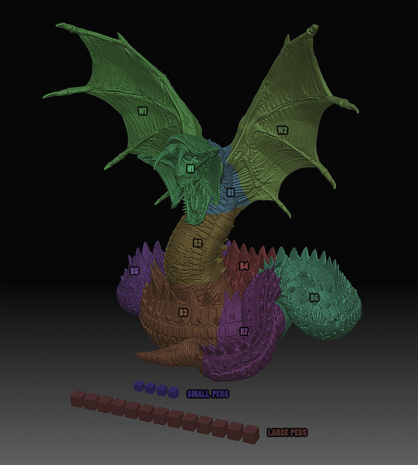 Ancient Serpent God - Rocket Pig Games | 28mm and 32mm | Wargaming | DnD | Tabletop Roleplaying