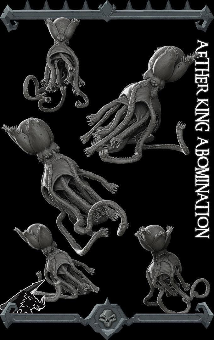 Aether king abomination, Psychic Space Octopus - Rocket Pig Games | 28mm and 32mm | Wargaming | DnD | Tabletop Roleplaying