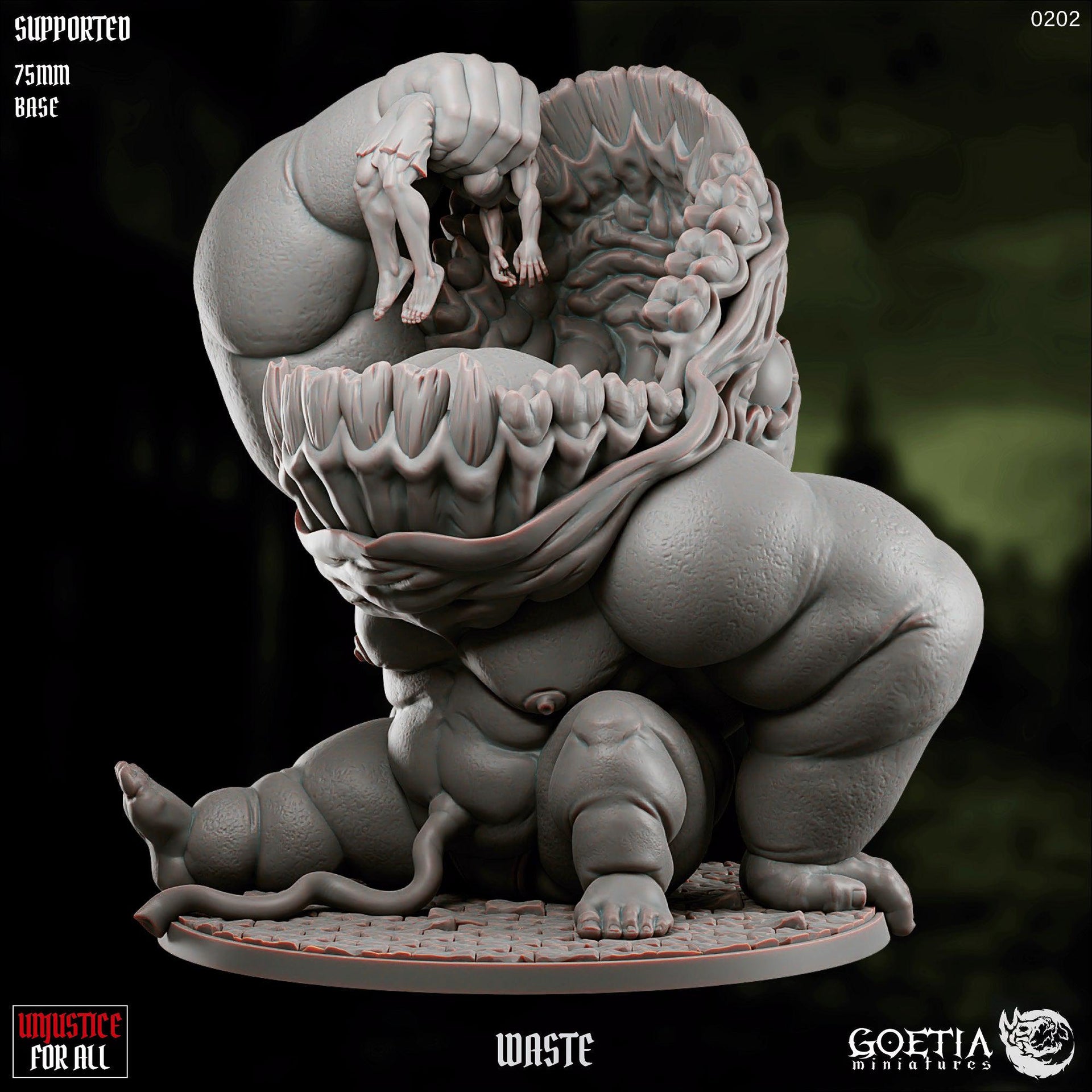 Waste, Seed of Ivrean - Goetia Miniatures | 28mm and 32mm | Wargaming | DnD | Tabletop Roleplaying