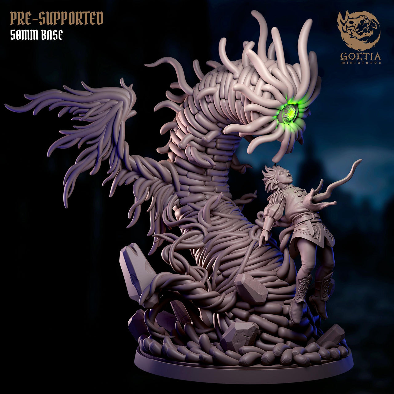 Alzir, Imprinting of Emund, Eldritch Demon Possession - Goetia Miniatures | 28mm and 32mm | Wargaming | DnD | Tabletop Roleplaying