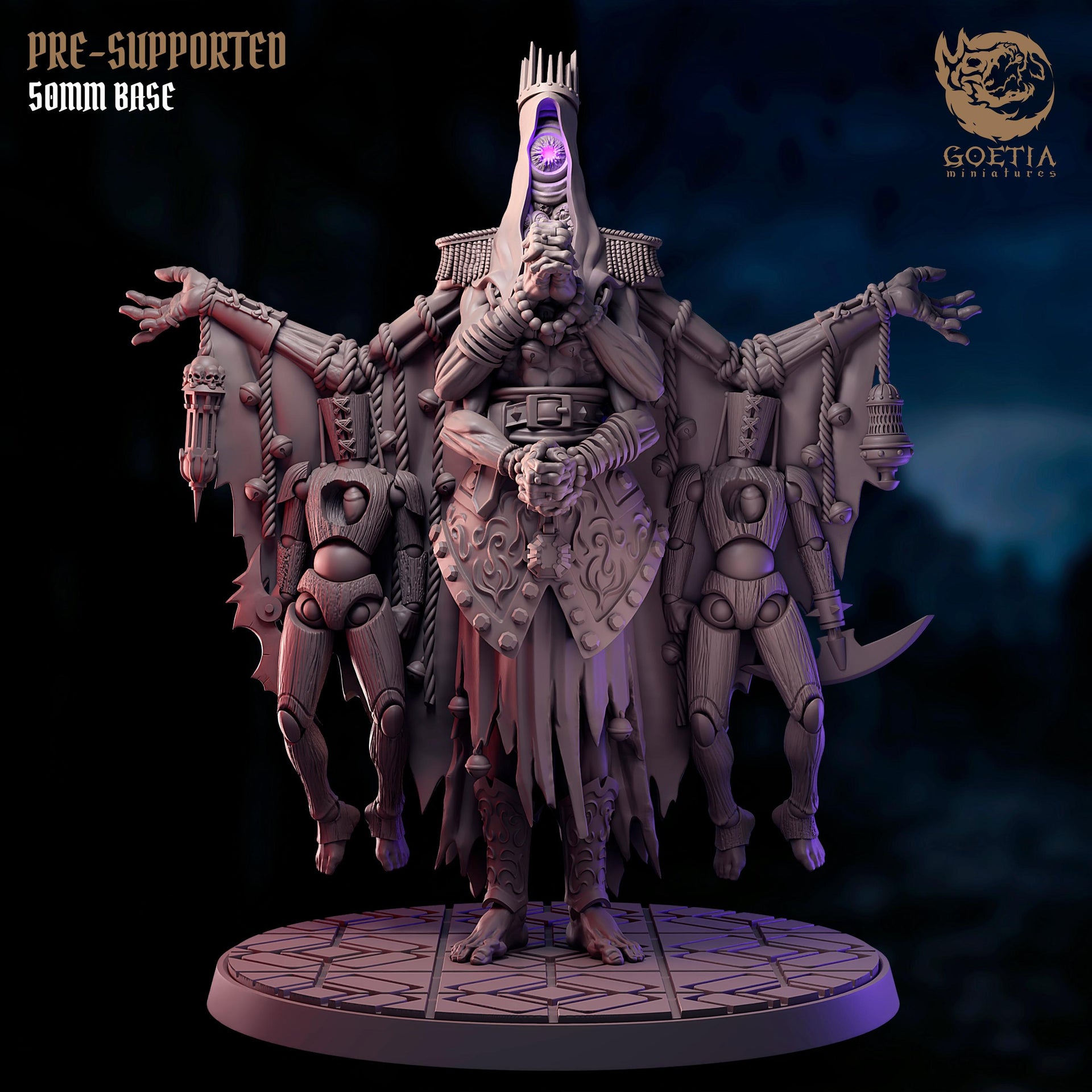 Lord of Puppets, Royal Court Adventure - Goetia Miniatures | 28mm and 32mm | Wargaming | DnD | Tabletop Roleplaying