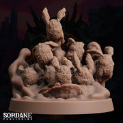 Cloudhoppers. Flying Cloud Rabbits - Sordane Publishing | 28mm and 32mm | Wargaming | DnD | Tabletop Roleplaying