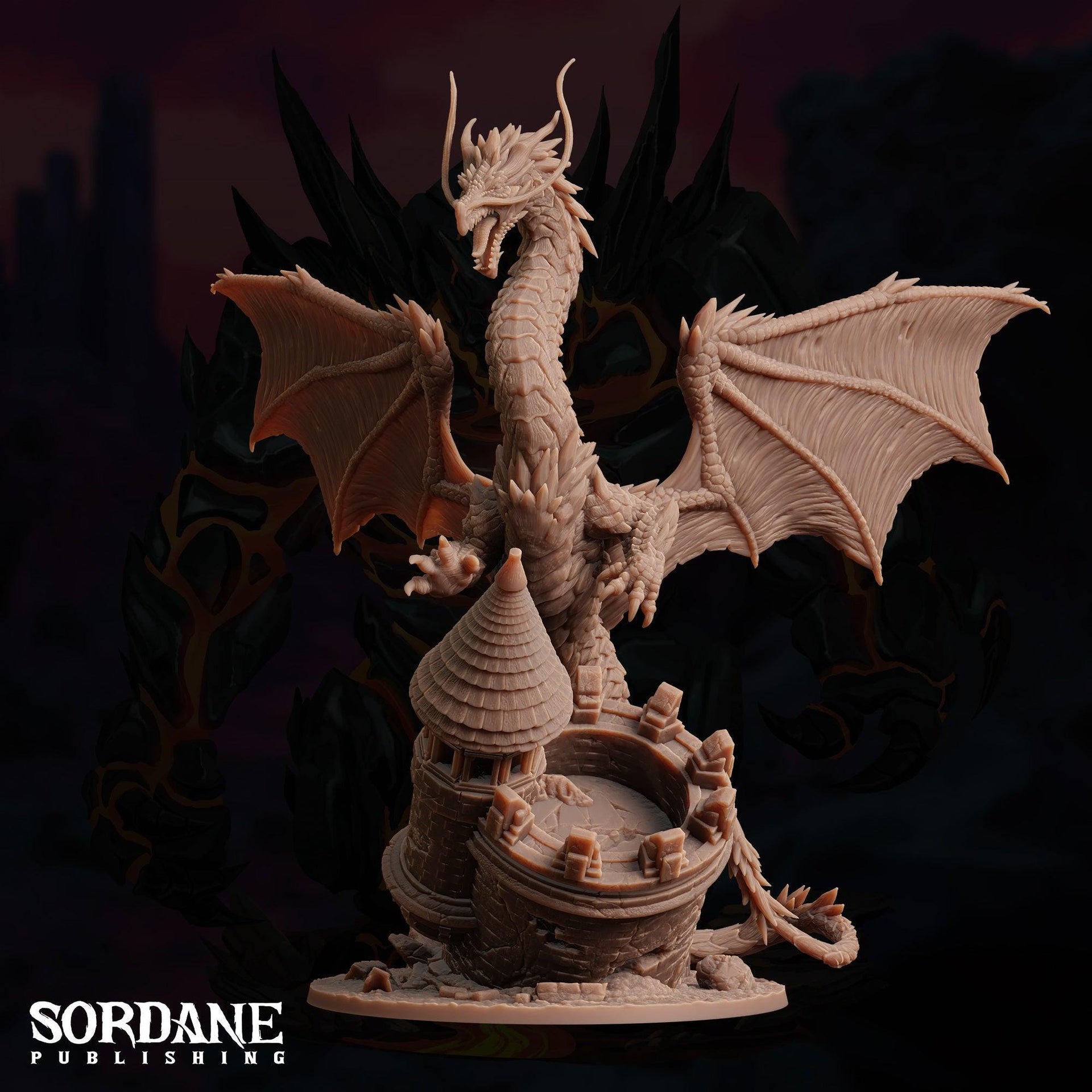 Arriax Dragon - Sordane Publishing | 28mm and 32mm | Wargaming | DnD | Tabletop Roleplaying