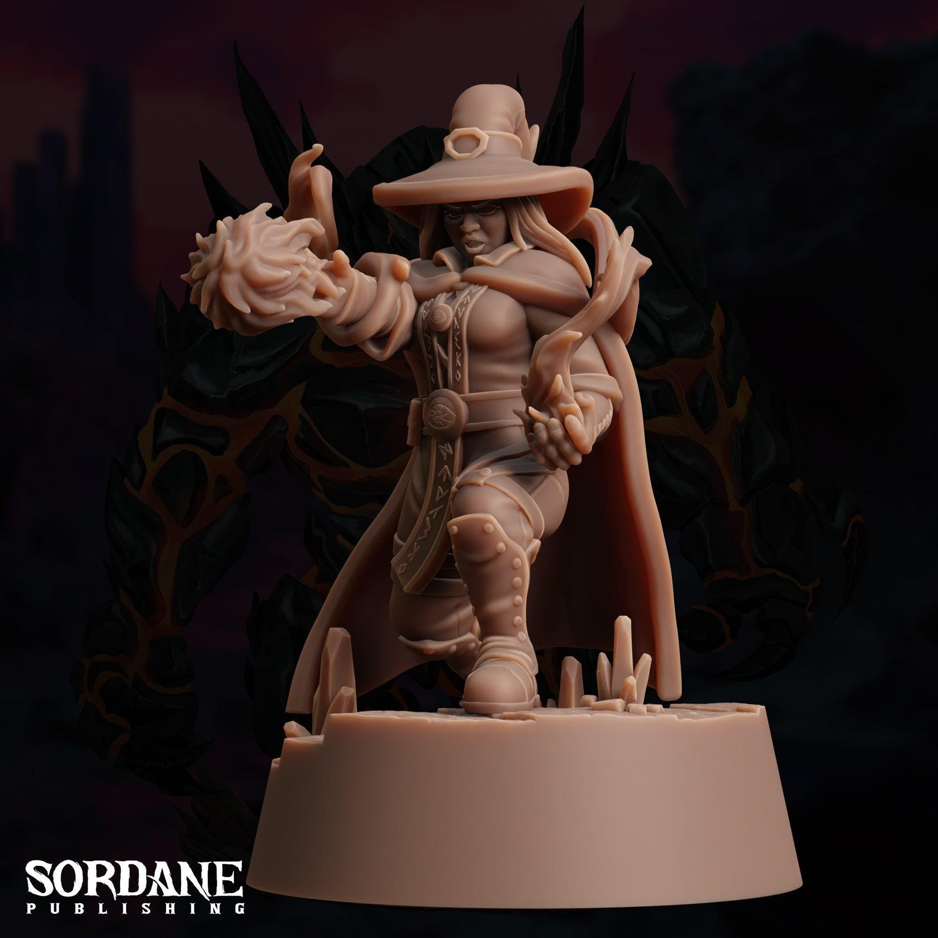 Astrar Dwarf Sky Wizard - Sordane Publishing | 28mm and 32mm | Wargaming | DnD | Tabletop Roleplaying