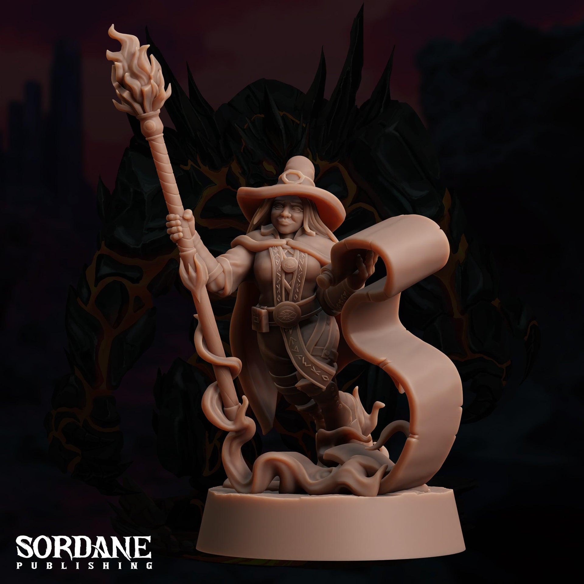 Astrar Dwarf Sky Wizard - Sordane Publishing | 28mm and 32mm | Wargaming | DnD | Tabletop Roleplaying